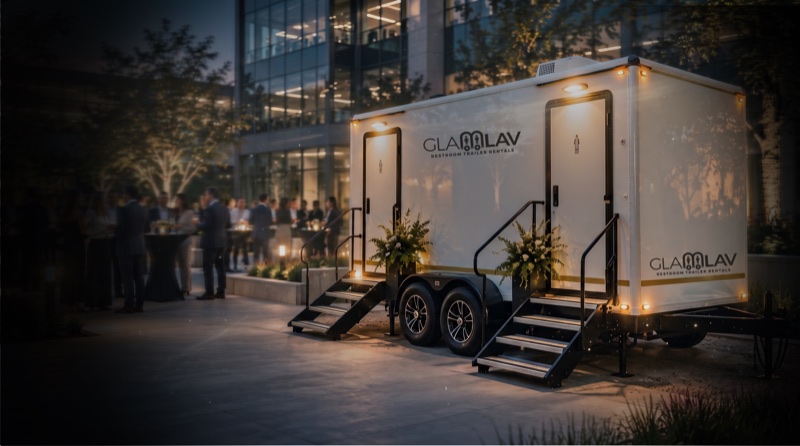 Corporate Event Restroom Trailer Rentals in Dallas–Fort Worth